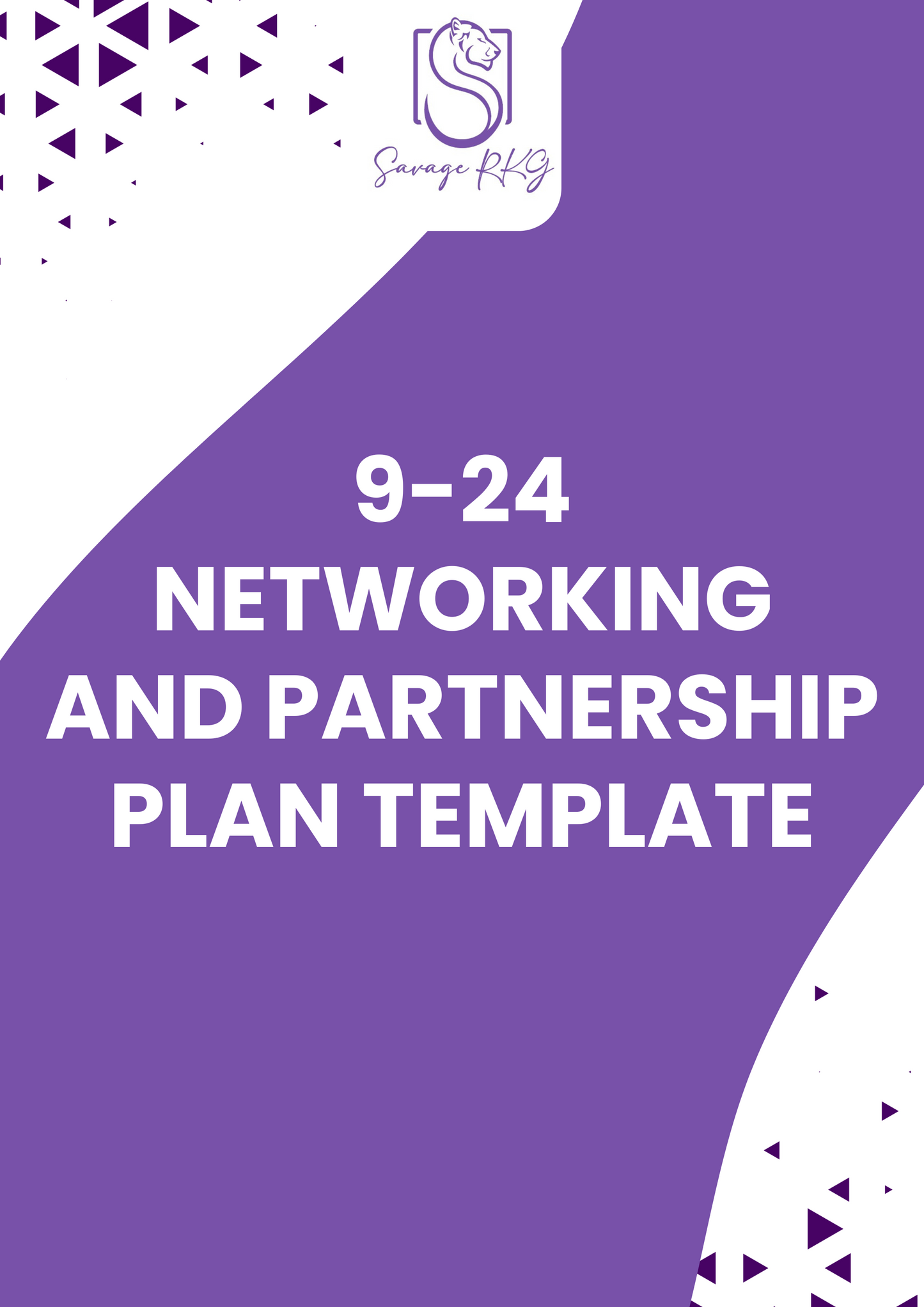 Workbook Template 9-24 - Networking and Partnership Plan Template