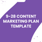 Workbook Template 9-28 - Content Marketing Plan Template