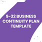 Workbook Template 9-32 - Business Continuity Plan Template