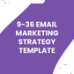 Workbook Template 9-36 - Email Marketing Strategy Template