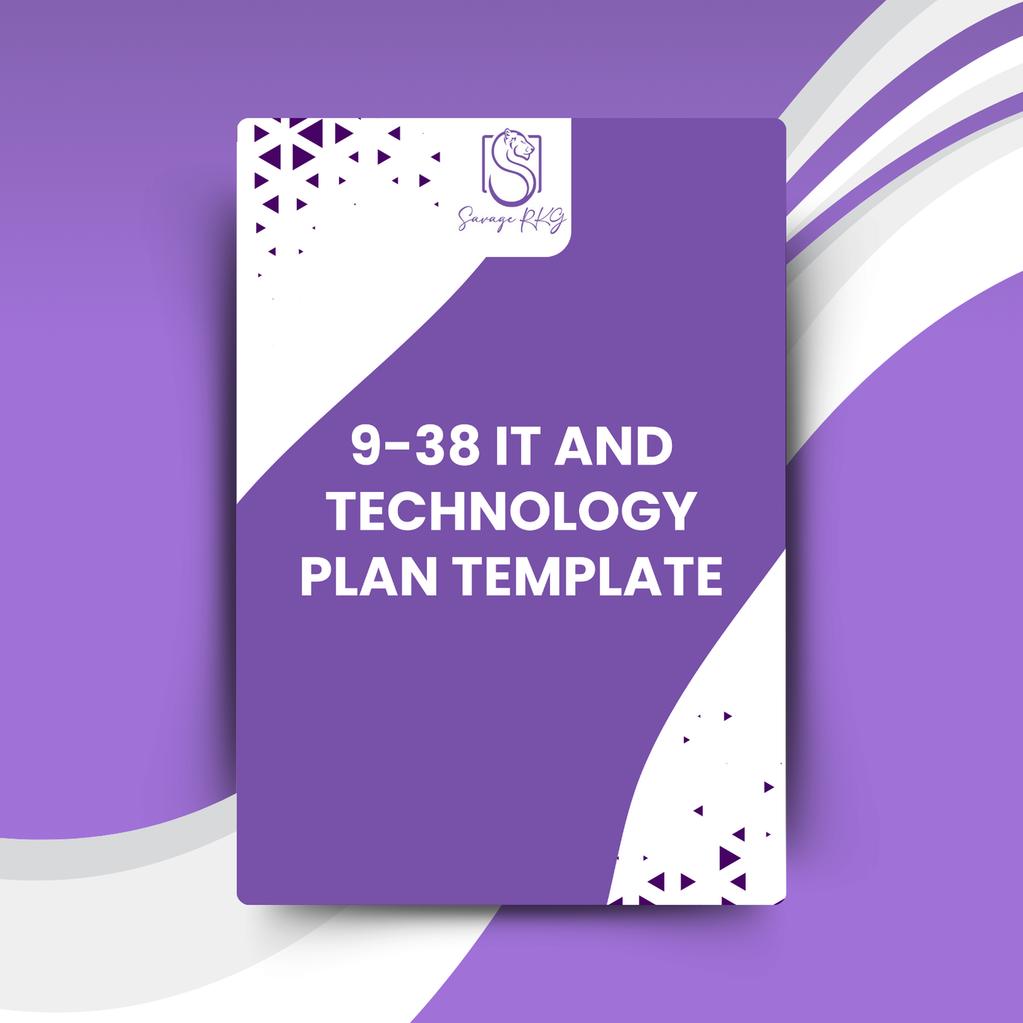 Workbook Template 9-38 - IT and Technology Plan Template