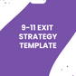 Workbook Template 9-11 - Exit Strategy Template