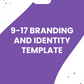 Workbook Template 9-17 - Branding and Identity Template