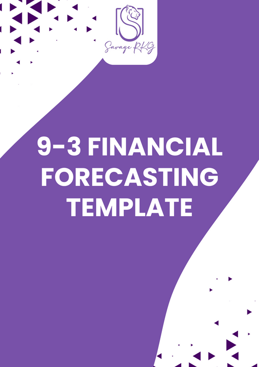 Workbook Template 9-3 - Financial Forecasting Template